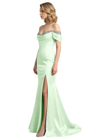 Corset Beaded Trumpet Prom Dress 