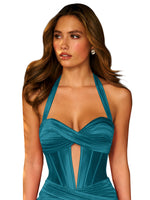 Cut Out Corset Bodycon Dress 