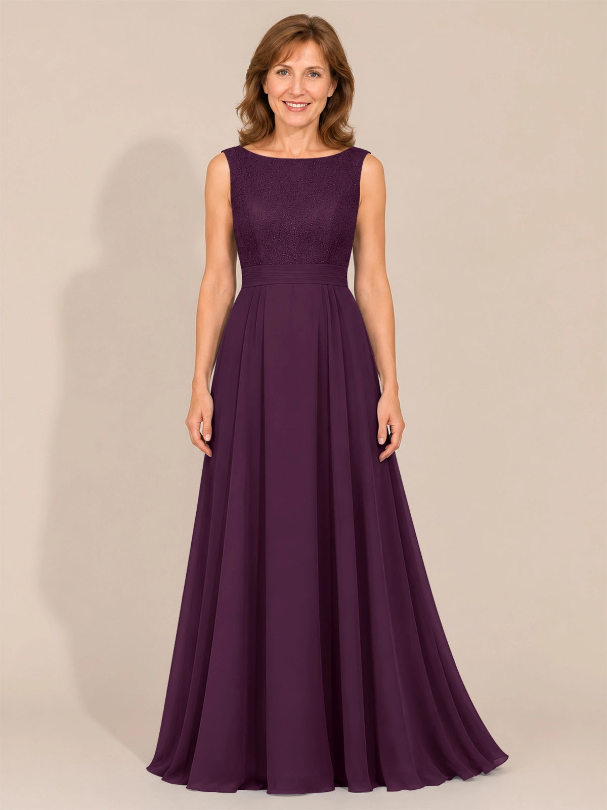 A-line Mother of the Bride Dress