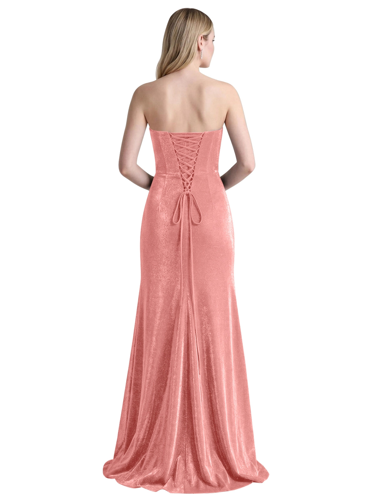 Velvet Prom Dress with Beaded Applique 
