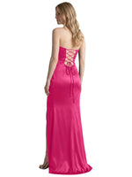 High Slit Sweetheart Prom Dress 