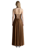 Halter Beaded Prom Dress 