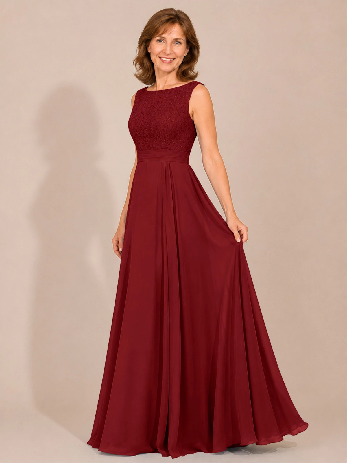 A-line Mother of the Bride Dress