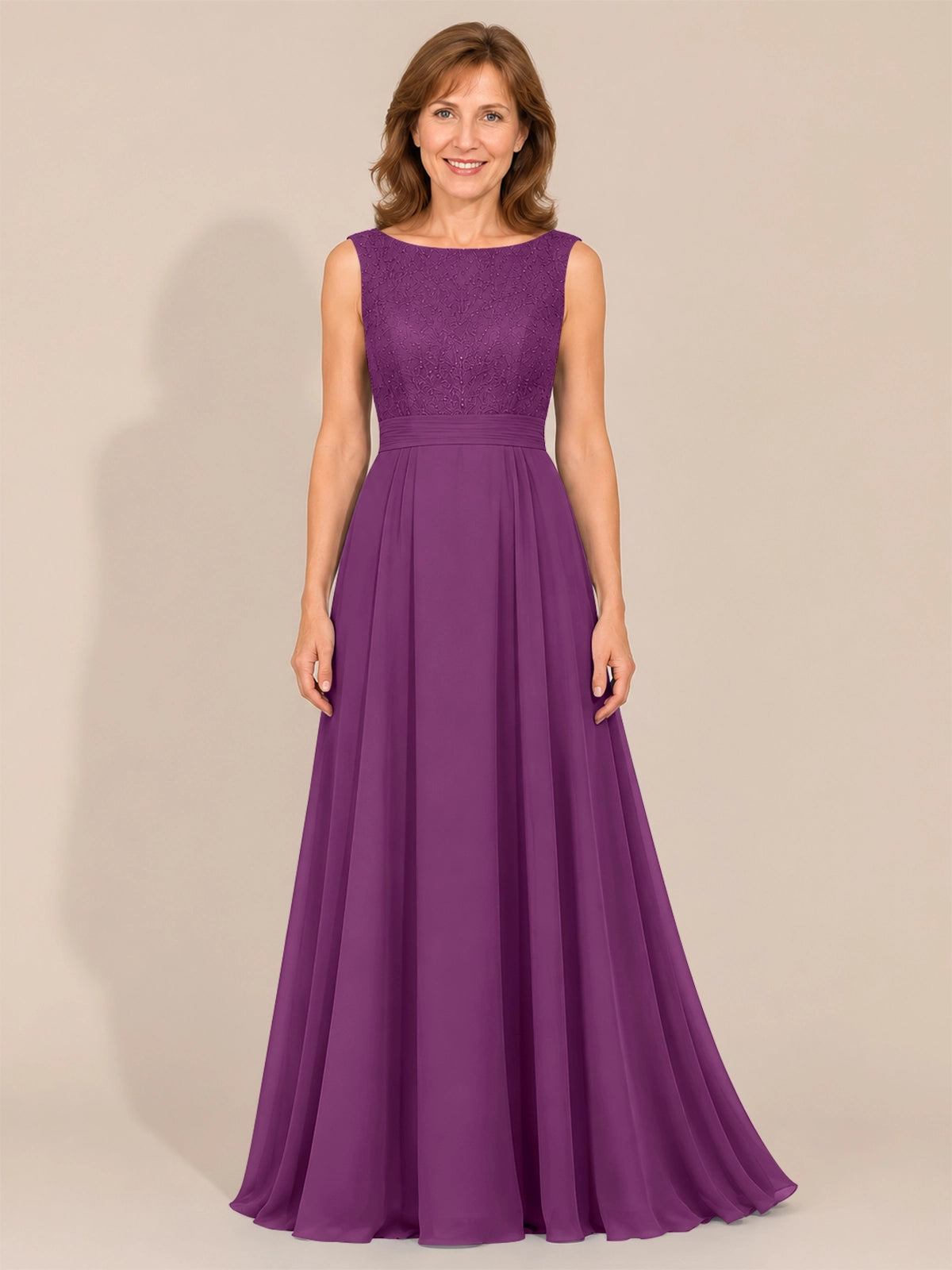 A-line Mother of the Bride Dress