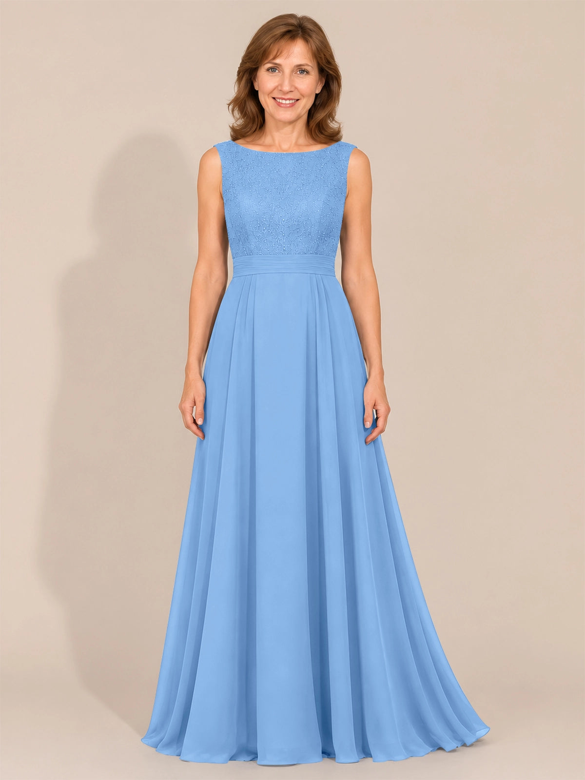 A-line Mother of the Bride Dress