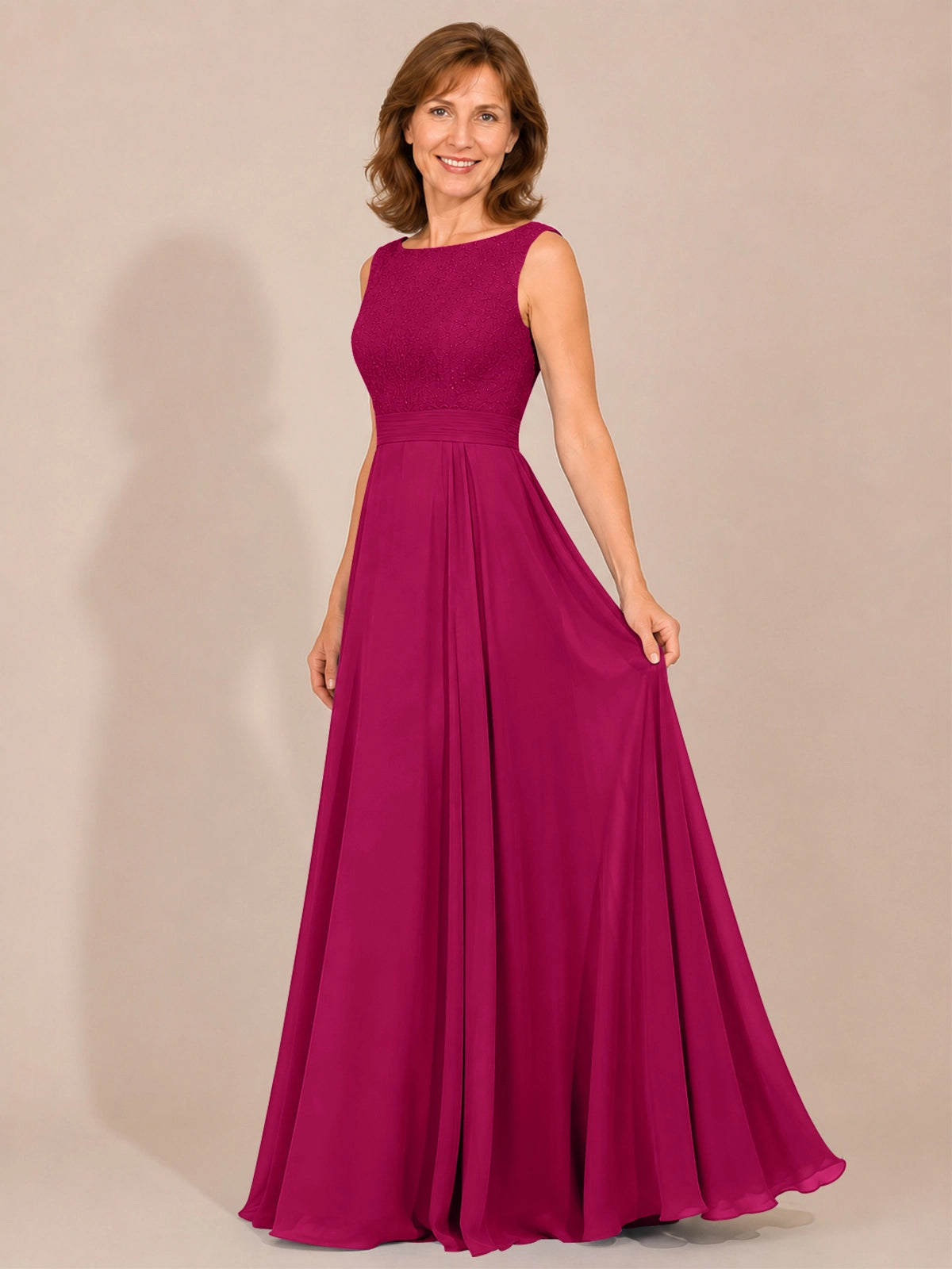A-line Mother of the Bride Dress