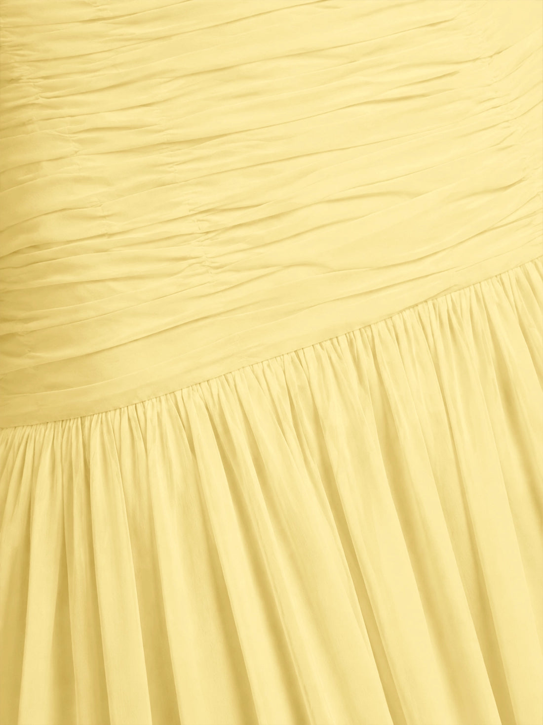 Chiffon Bridesmaid Dress with Scarf Detail