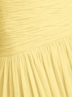 Chiffon Bridesmaid Dress with Scarf Detail