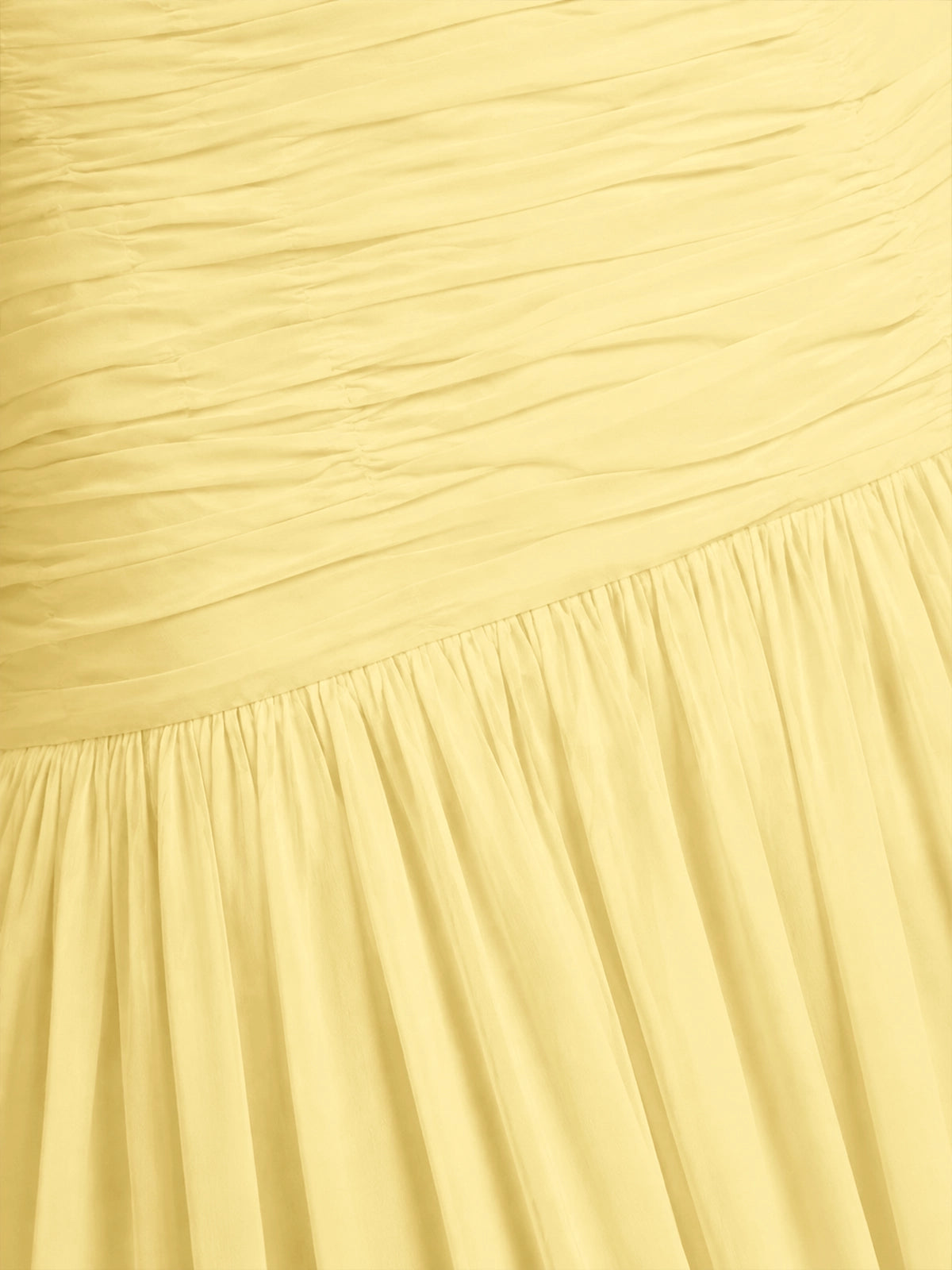 Chiffon Bridesmaid Dress with Scarf Detail