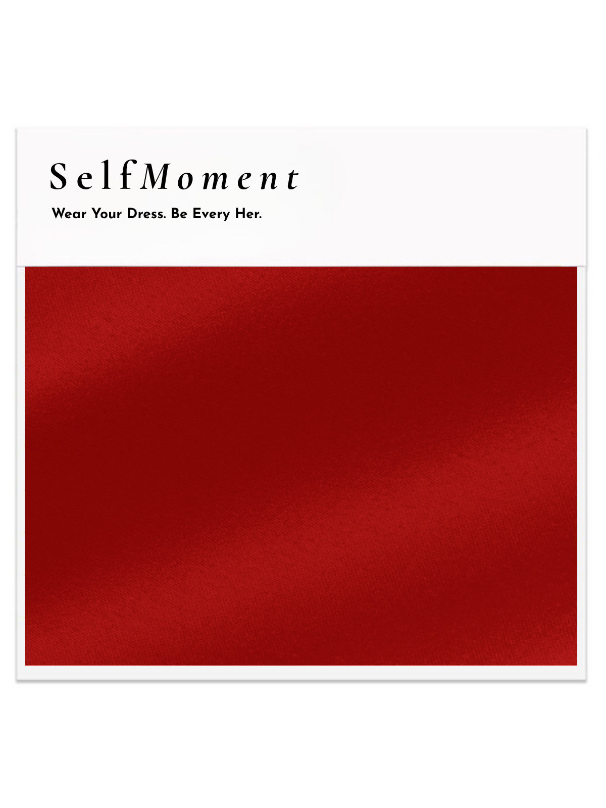 SelfMoment Satin Swatch
