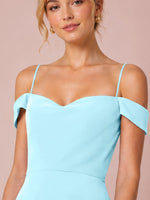 Chiffon Bridesmaid Dress with Tiered Ruffles