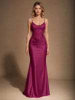 Mermaid Prom Dress with Sequin Appliques 