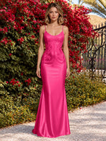 Mermaid Prom Dress with Sequin Appliques 
