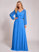 Two-Piece Square Neckline Bridesmaid Dress with Jacket