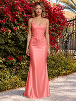 Mermaid Prom Dress with Sequin Appliques 