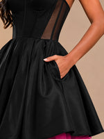 A-line Homecoming Dress with Hidden Pockets