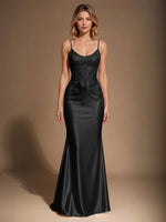 Mermaid Prom Dress with Sequin Appliques 
