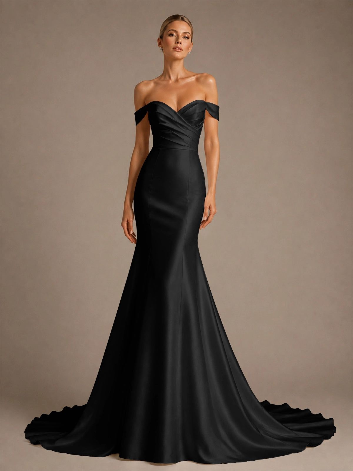 Mermaid Wedding Dress with Covered Buttons 