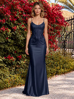Mermaid Prom Dress with Sequin Appliques 