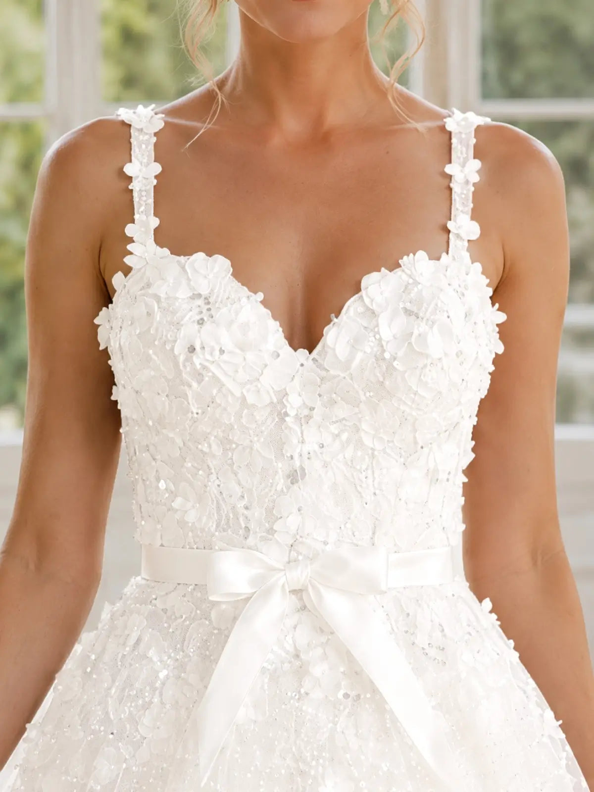 Tulle Ball Gown Wedding Dress