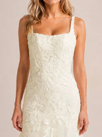 Trumpet Wedding Dress with Corset Back Bodice