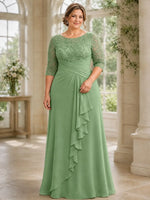 A-line Chiffon Mother of the Bride Dress