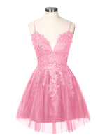 Applique Soft Tulle Mini Dress 