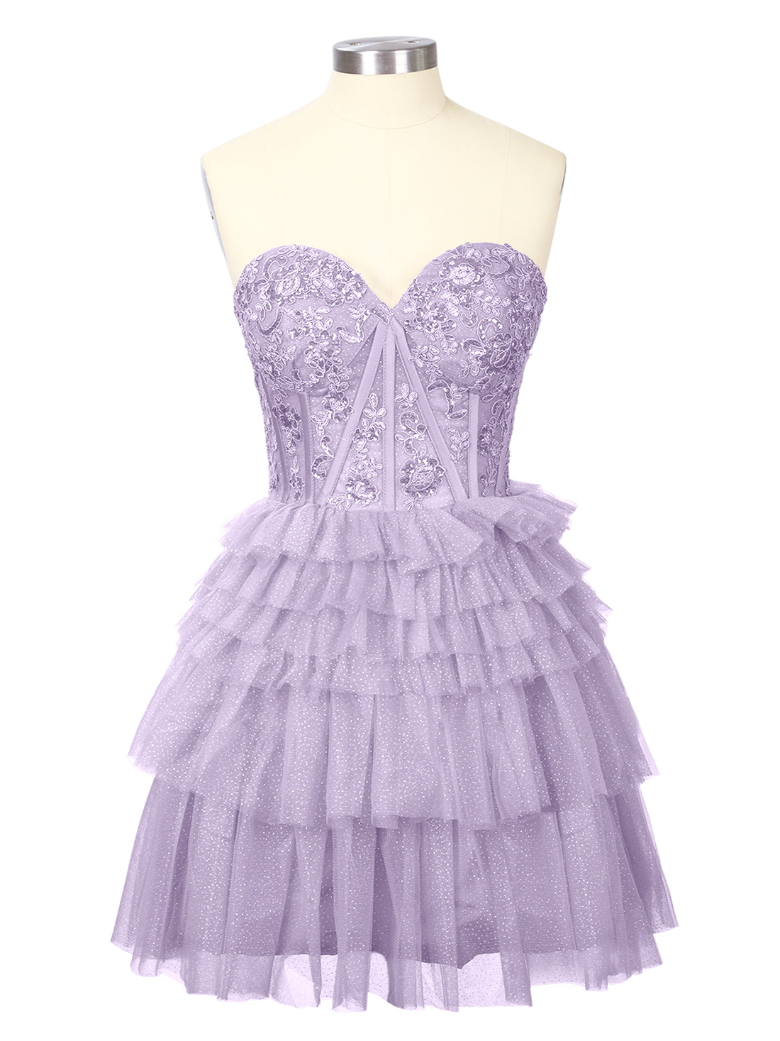 Sparkle Sweetheart Mini Gown Dress 