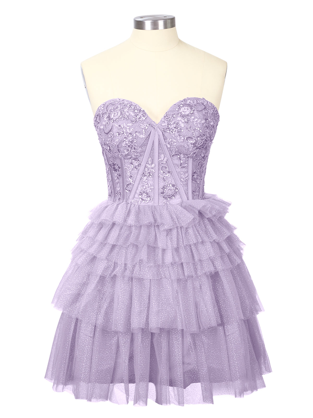 Sparkle Sweetheart Mini Gown Dress 