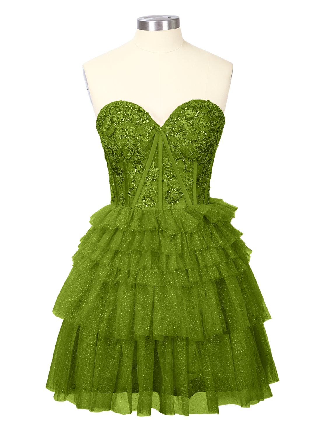 Sparkle Sweetheart Mini Gown Dress 