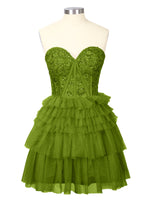 Sparkle Sweetheart Mini Gown Dress 