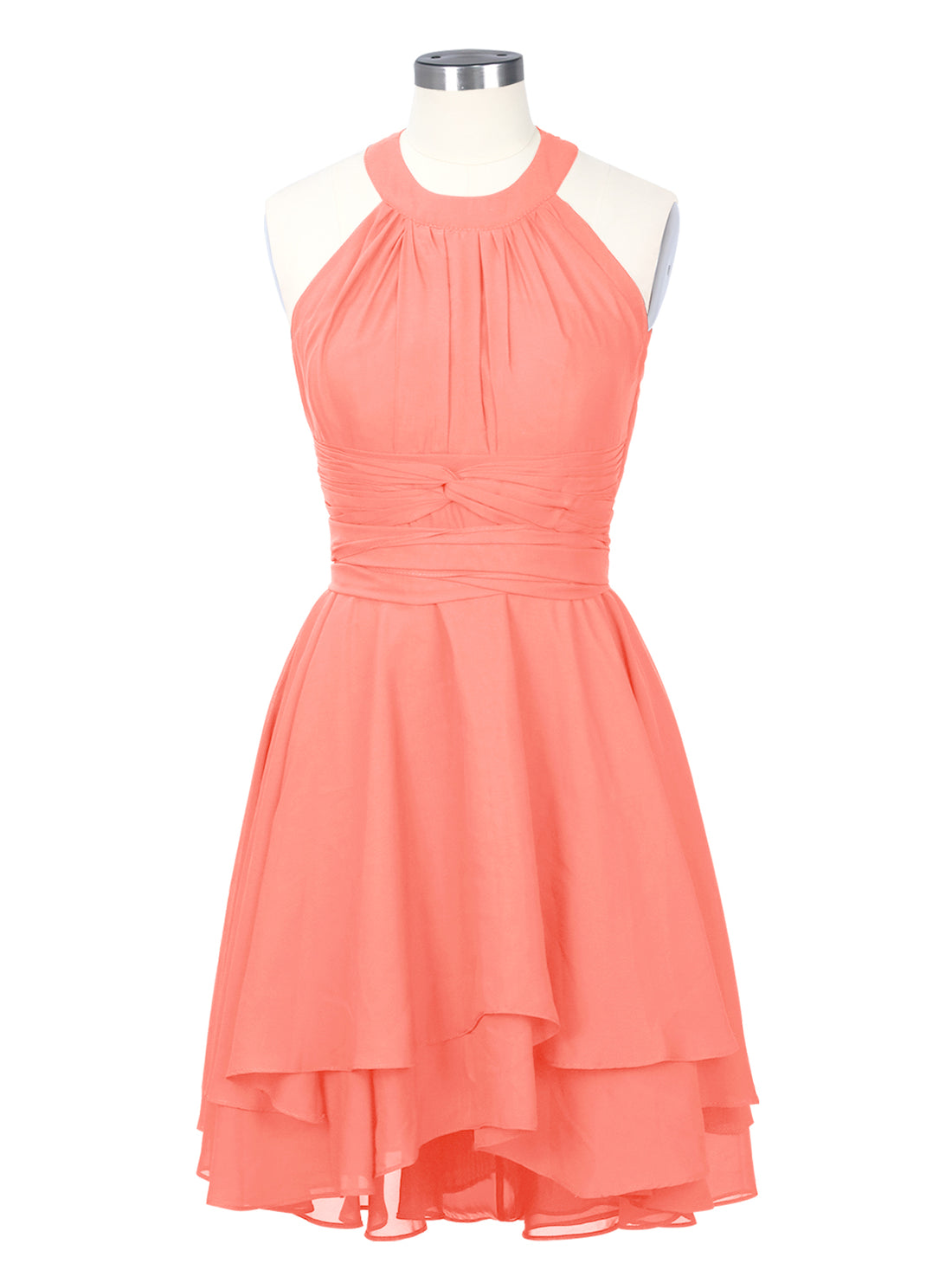 Halter Bridesmaid Dress 