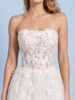 A-Line Wedding Dress with Corset Bodice