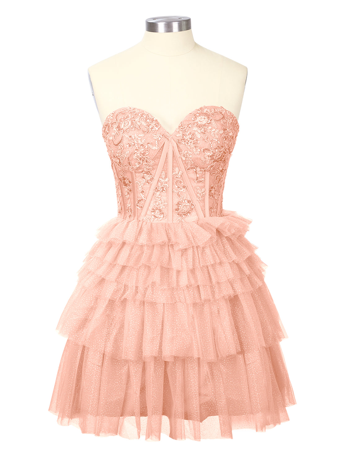 Sparkle Sweetheart Mini Gown Dress 