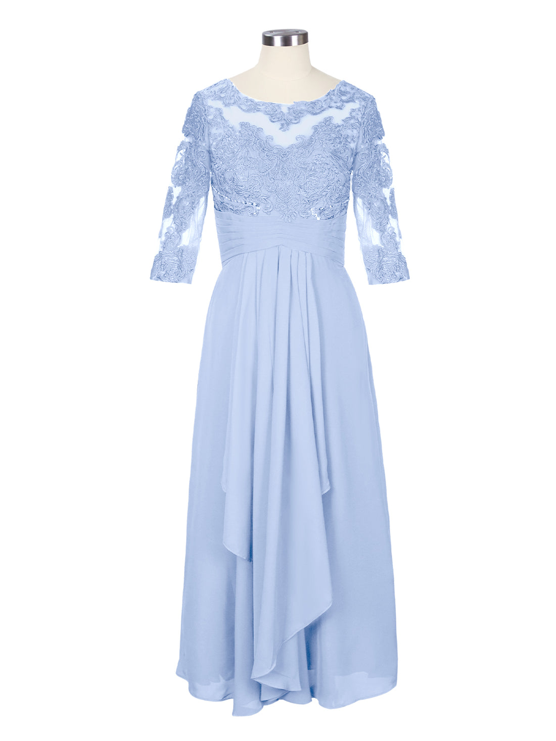 Three Quarter Sleeve Mother Dress 
