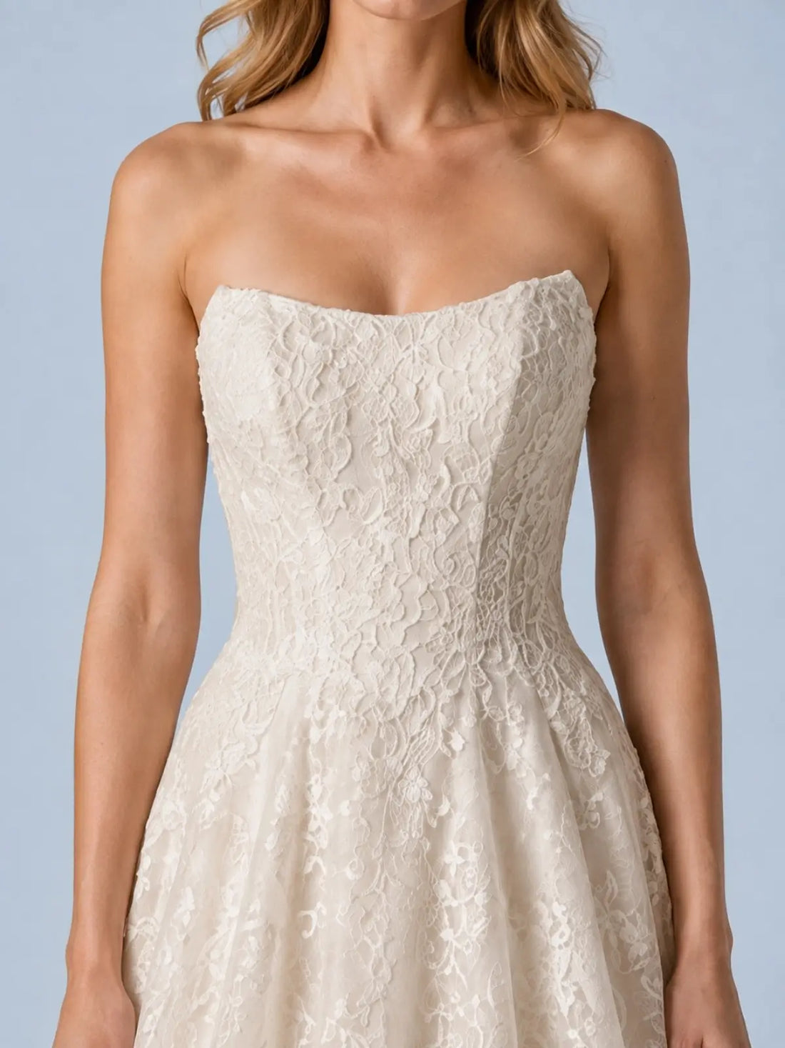 Romantic A-Line Wedding Dress
