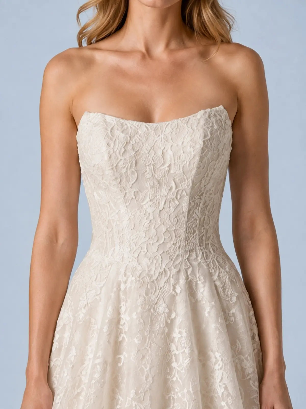 Romantic A-Line Wedding Dress