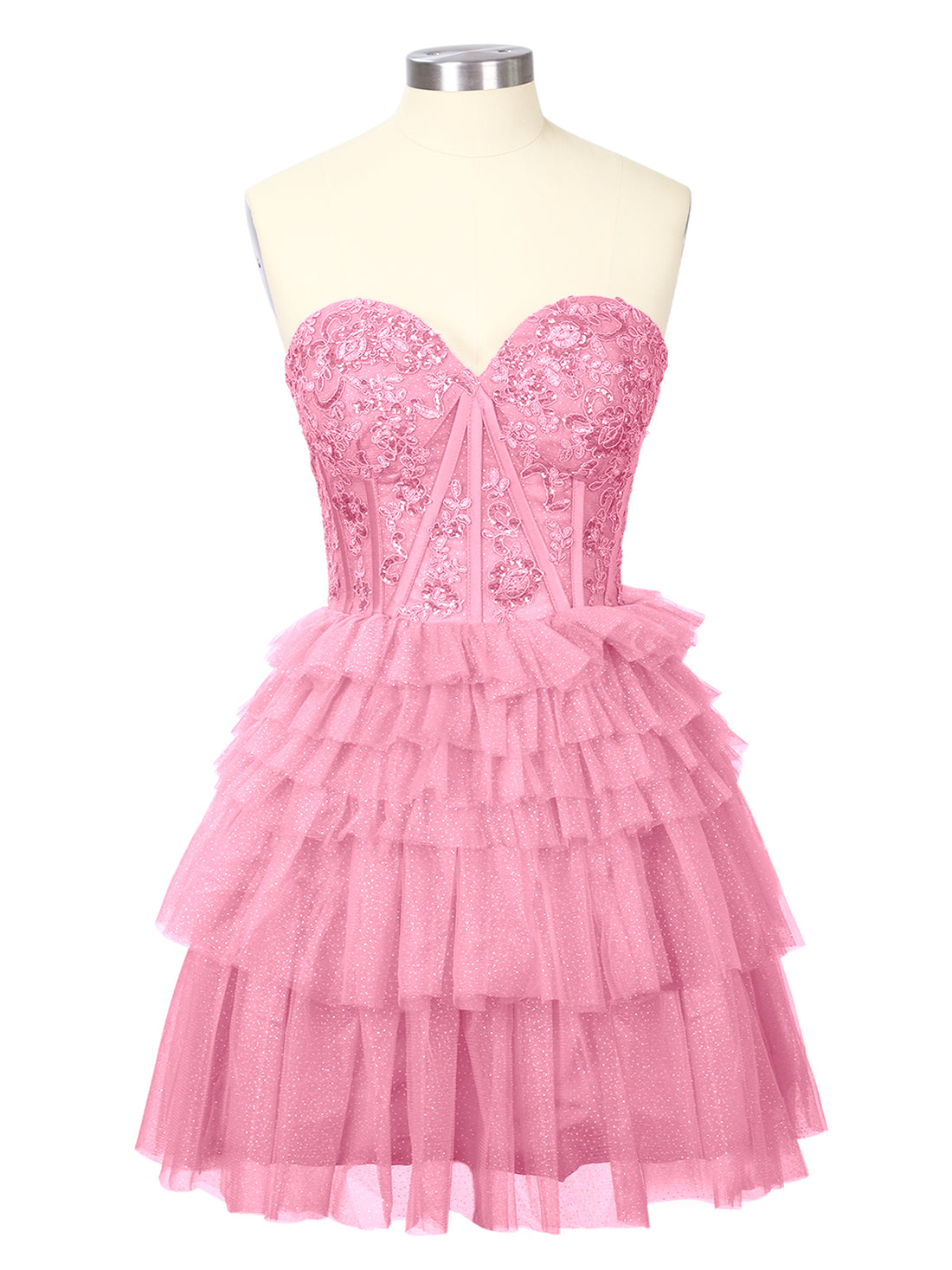 Sparkle Sweetheart Mini Gown Dress 