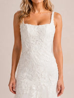 Trumpet Wedding Dress with Corset Back Bodice