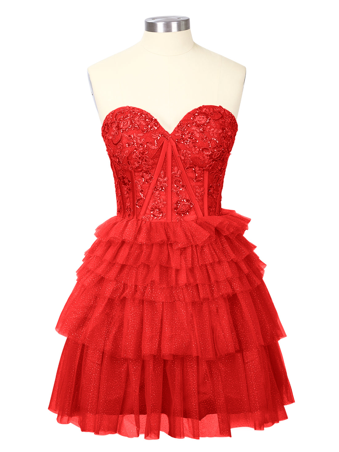 Sparkle Sweetheart Mini Gown Dress 