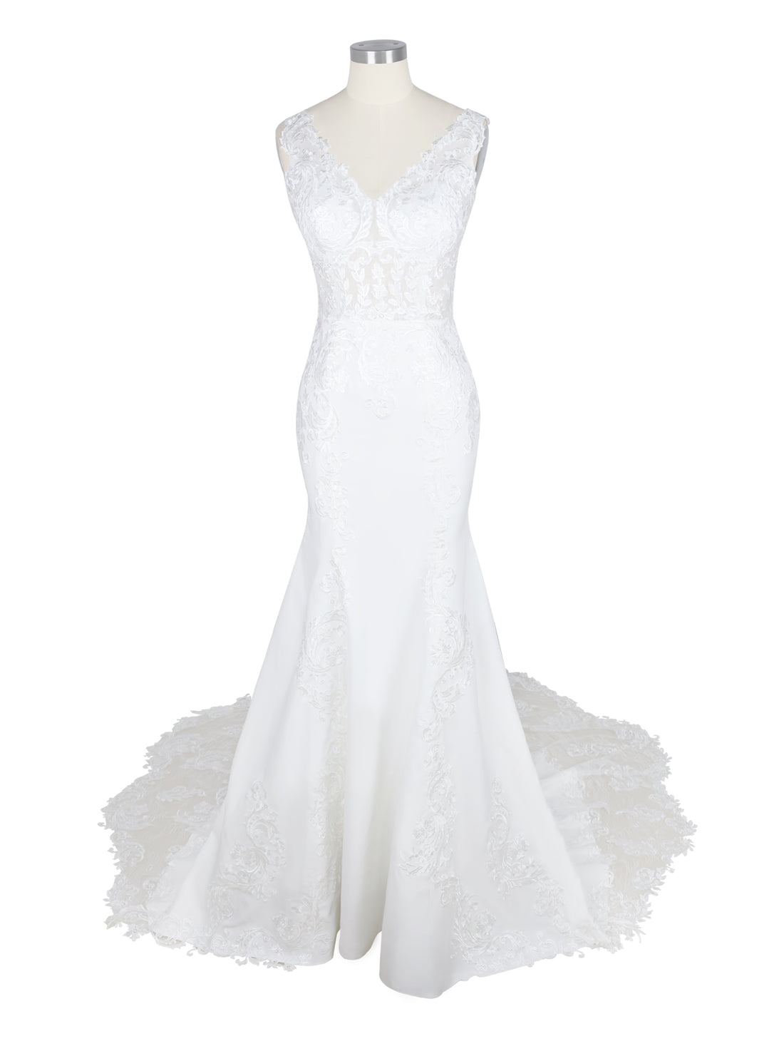 Mermaid Lace Wedding Dress 