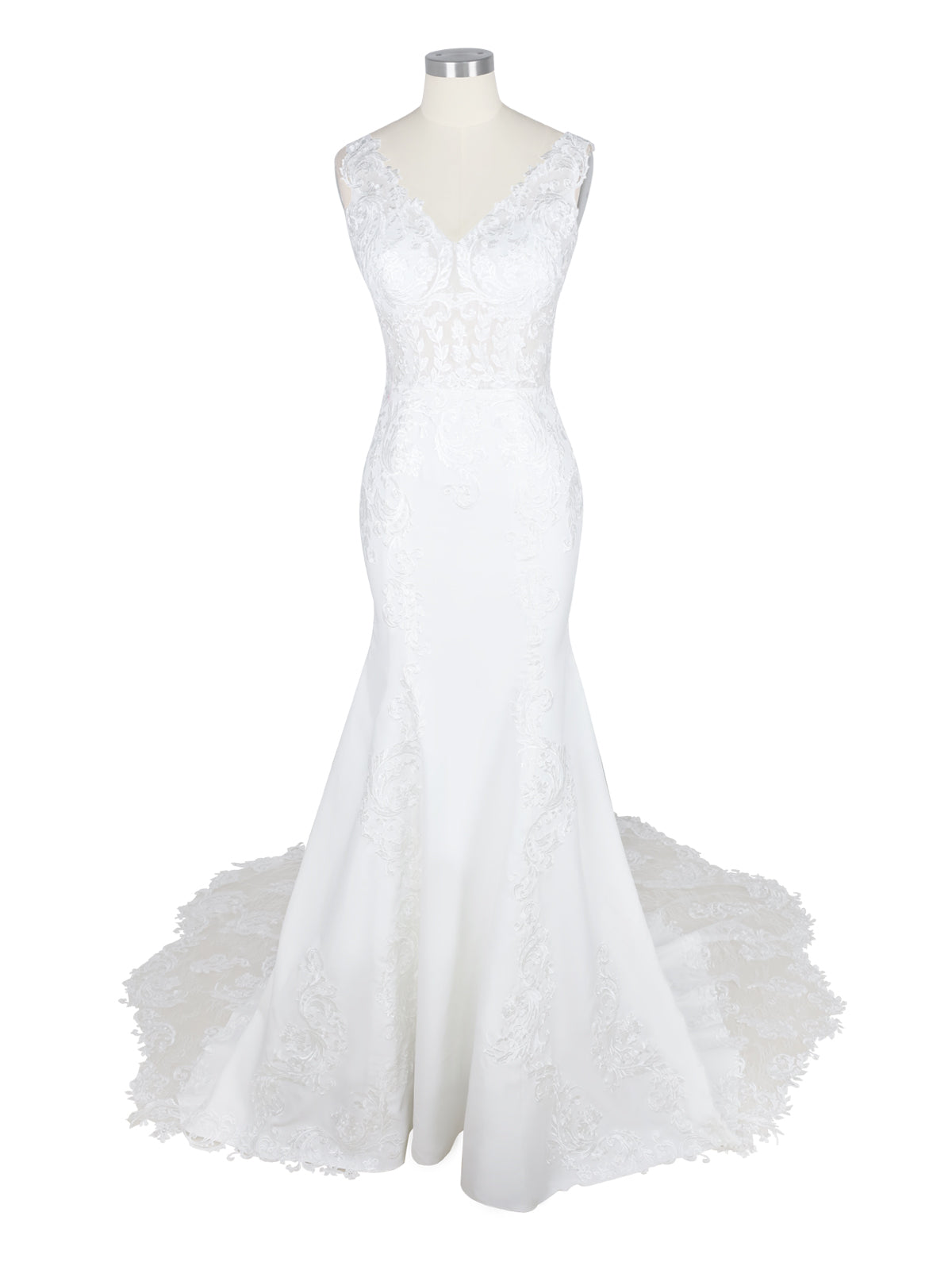 Mermaid Lace Wedding Dress 