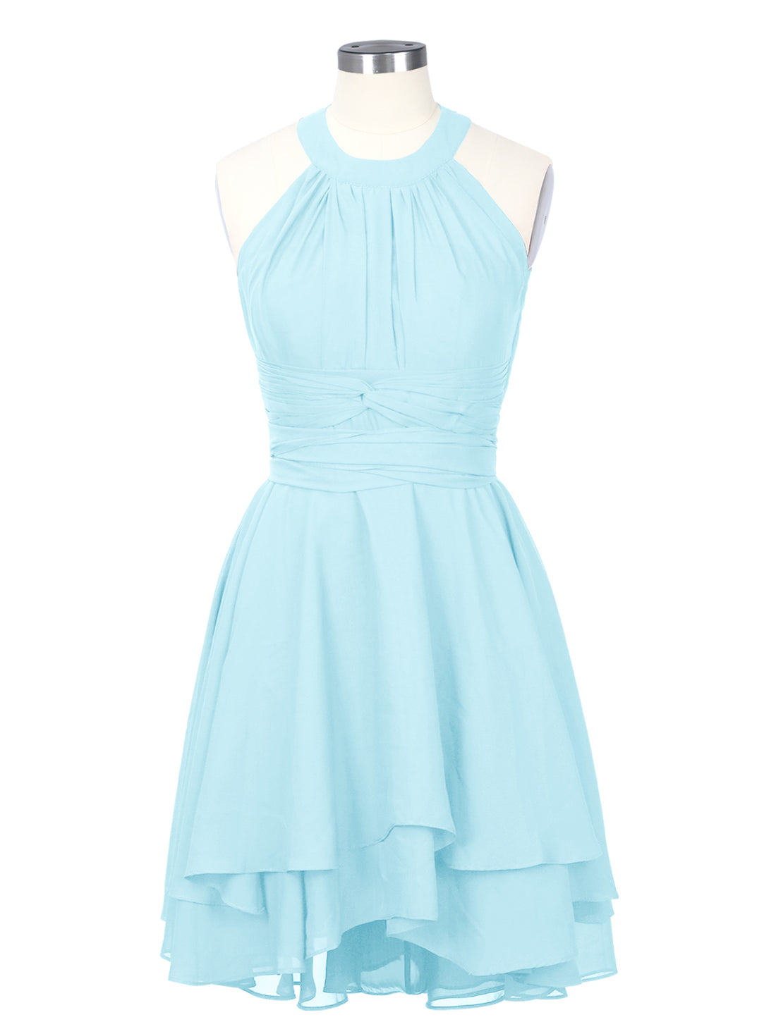 Halter Bridesmaid Dress 