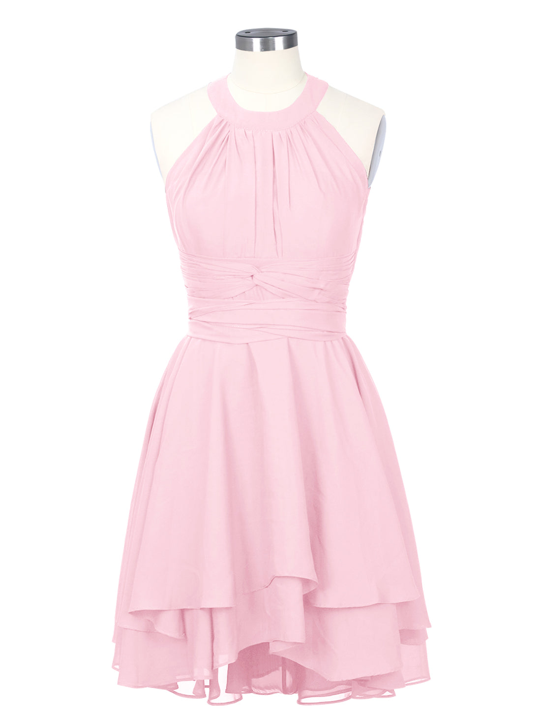 Halter Bridesmaid Dress 