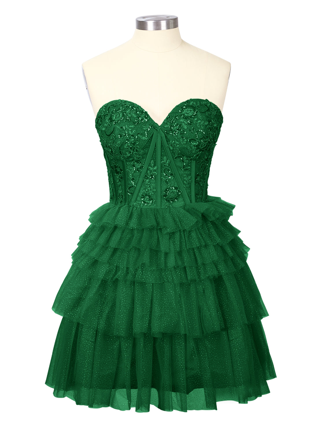 Sparkle Sweetheart Mini Gown Dress 