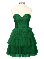 Sparkle Sweetheart Mini Gown Dress 
