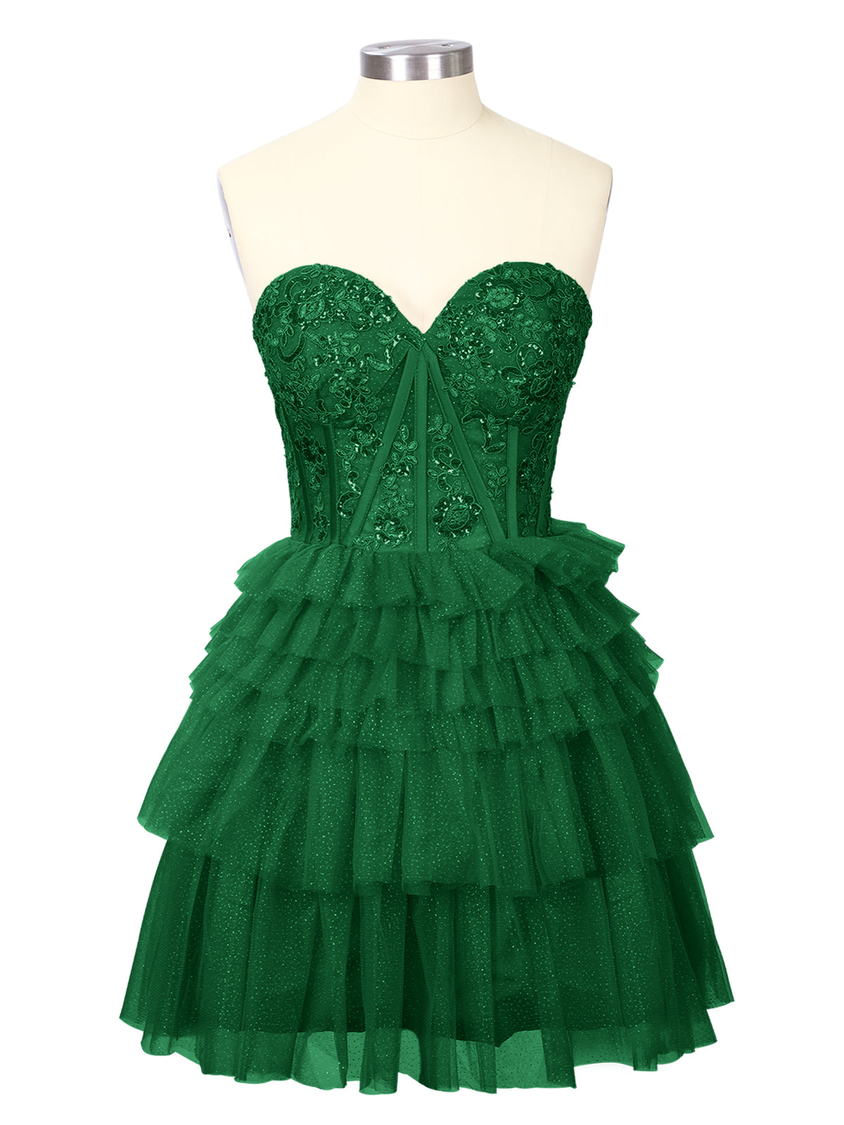 Sparkle Sweetheart Mini Gown Dress 
