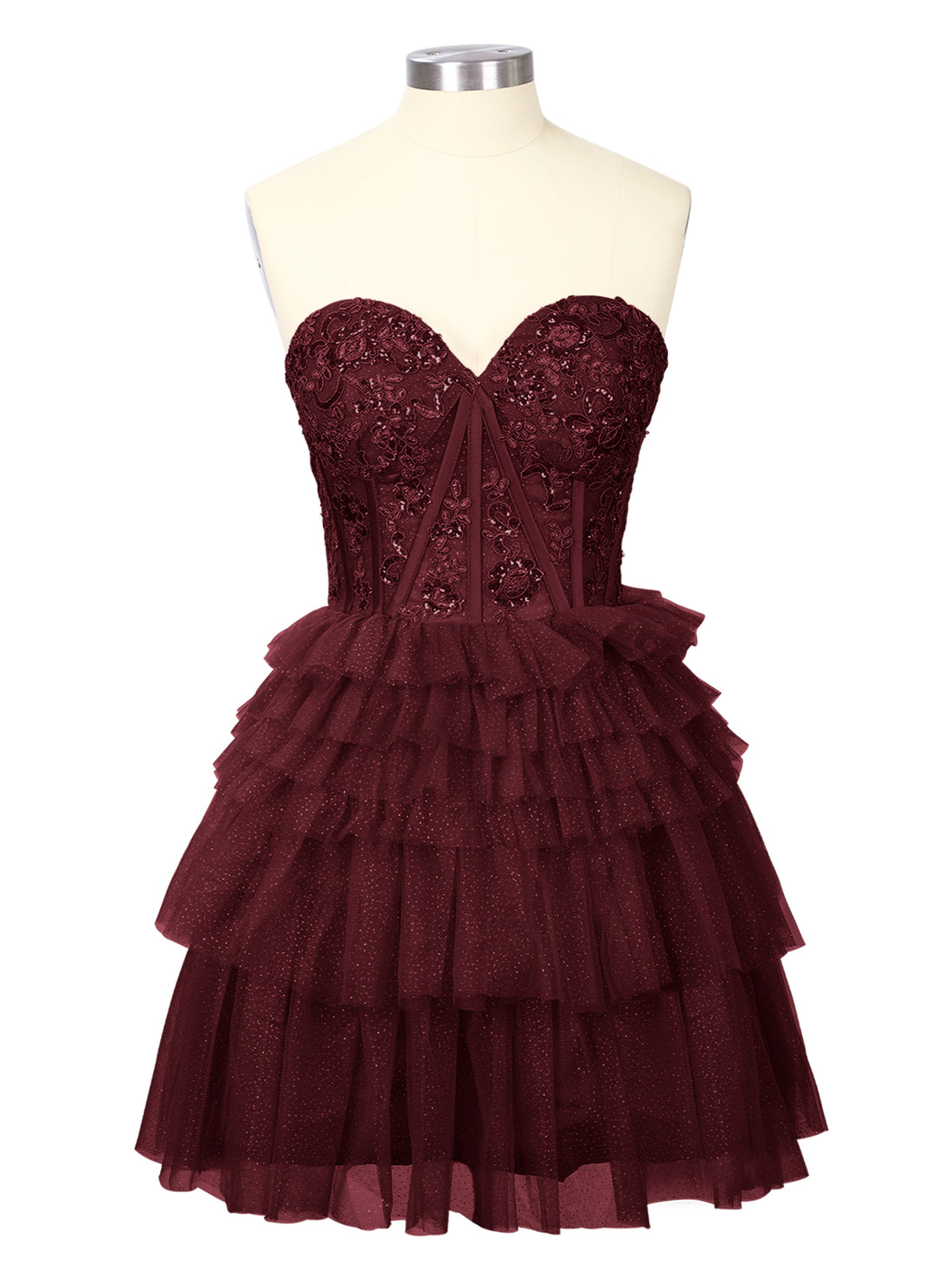 Sparkle Sweetheart Mini Gown Dress 