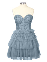 Sparkle Sweetheart Mini Gown Dress 
