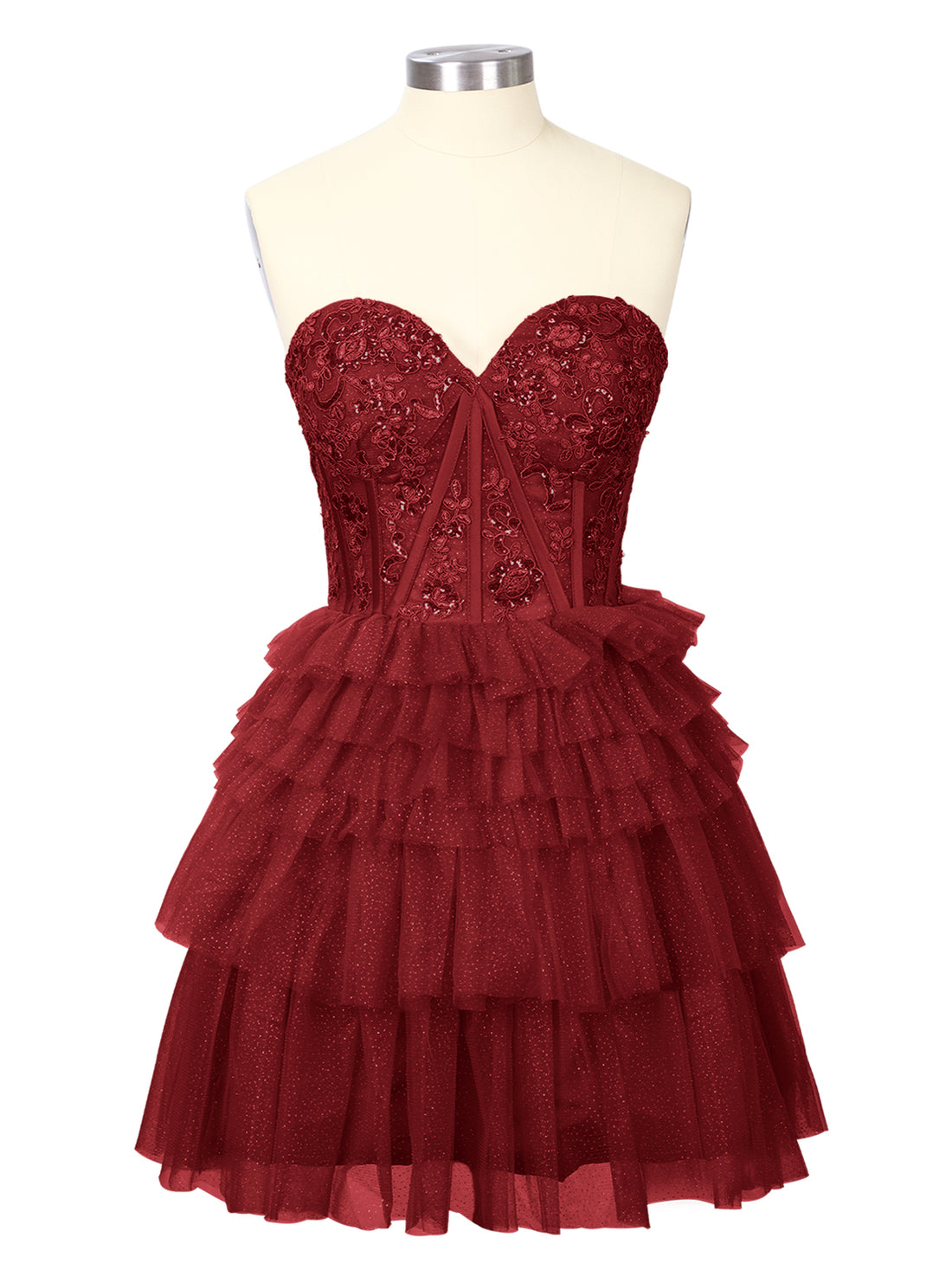 Sparkle Sweetheart Mini Gown Dress 